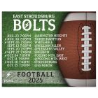 School Football Schedule Magnets 4x5