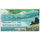 Magnetic Monthly Calendar for Fridge 4x7