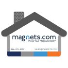 House Shaped Refrigerator Magnets 2.75x1.875 Left Chimney