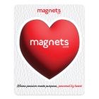 Heart Shape Frame Advertising Magnets 3.5x4.5