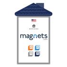 House Shape Promotional Magnets 3.75x6.125