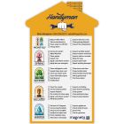 Custom Home Maintenance Checklist Magnet – House Shape 4.5x7.5