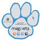 4 Inch Paw Shape Indoor Magnet