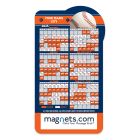 Custom Baseball Schedule Refrigerator Full Magnets 3.875x7.25