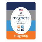 Oval Frame Magnets 3.5x4.5