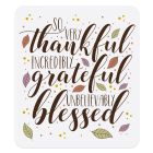 Thankful Grateful Blessed Magnet